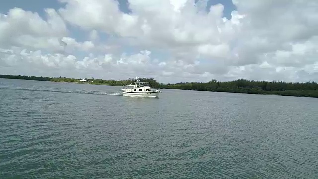 比斯坎湾划船视频素材