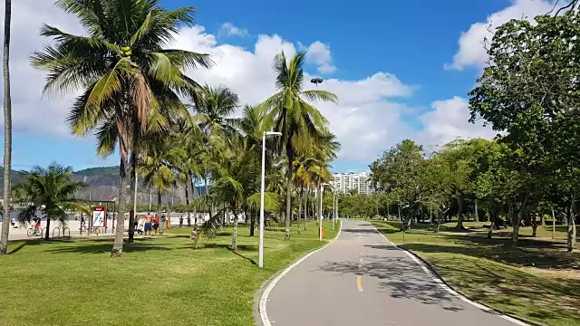里约热内卢的弗拉门戈公园和甜面包公园视频素材
