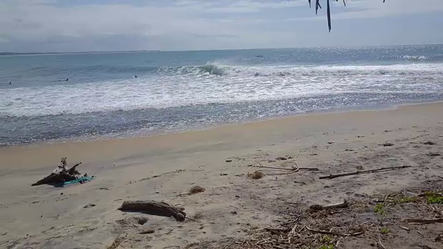 马达加斯加马汉博热带海岸冲浪者视频素材
