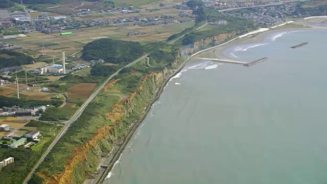 4K航拍日本上空视频素材