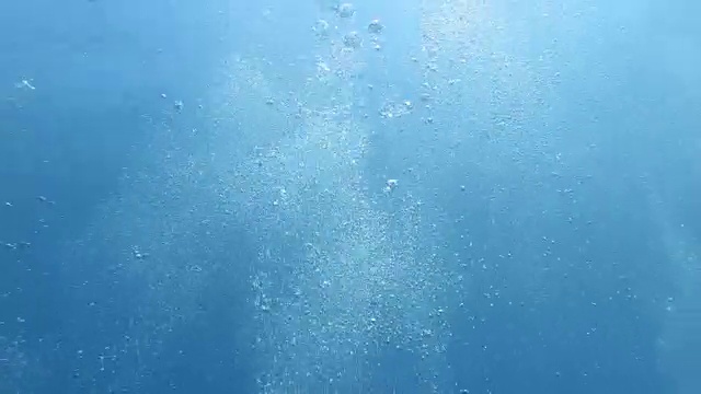 泡沫在海视频素材