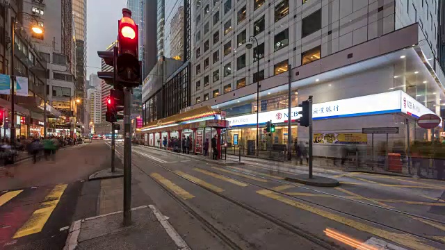 香港街视频素材
