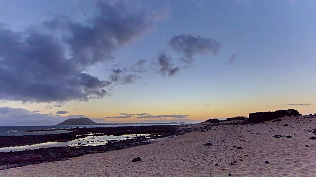 科拉雷霍海滩日出-富埃特文图拉视频下载