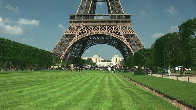 你，洛杉矶，埃菲尔铁塔，法国巴黎视频下载