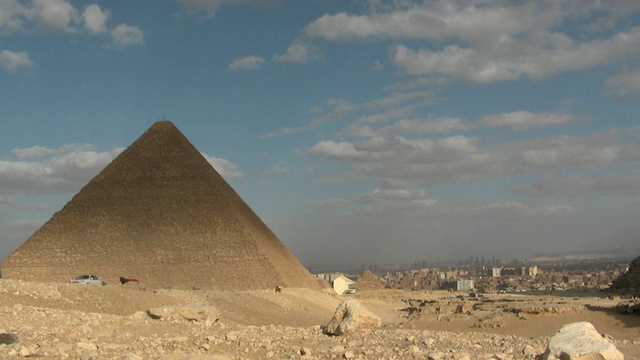ZO, WS，胡夫金字塔，吉萨，埃及视频素材