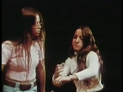 1973年，美国加州洛杉矶蒙太奇表演班的一群青少年/音频视频素材