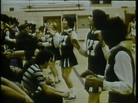 1972年蒙太奇高中篮球比赛，阿灵顿，弗吉尼亚州，美国视频下载