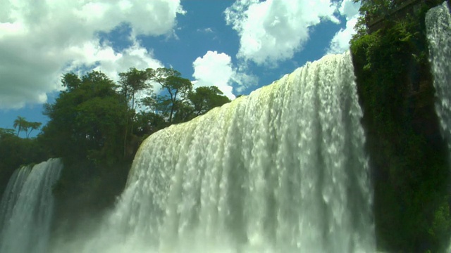伊瓜苏瀑布，巴西伊瓜苏视频素材