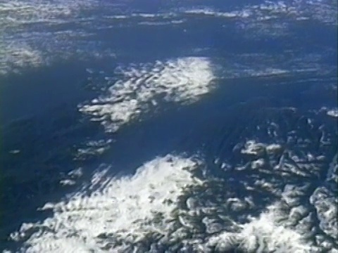 从太空俯瞰不列颠哥伦比亚和温哥华岛视频下载