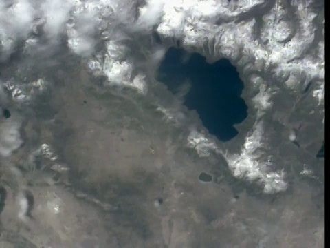 从太浩湖到死亡谷的卫星图像视频下载