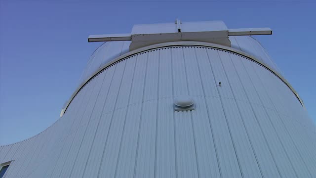 库拉潘弗雷德劳伦斯惠普尔天文台大楼在霍普金斯山，阿马多，美国亚利桑那州视频下载
