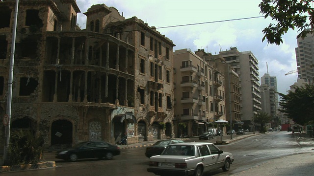 WS街景，贝鲁特，黎巴嫩视频下载