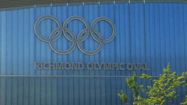 CU ZO MS Richmond奥林匹克椭圆形，速度滑冰场地，温哥华，不列颠哥伦比亚省，加拿大视频下载