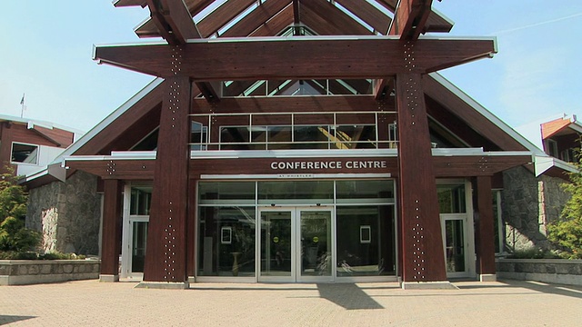 MS TD惠斯勒会议中心，加拿大不列颠哥伦比亚省视频下载