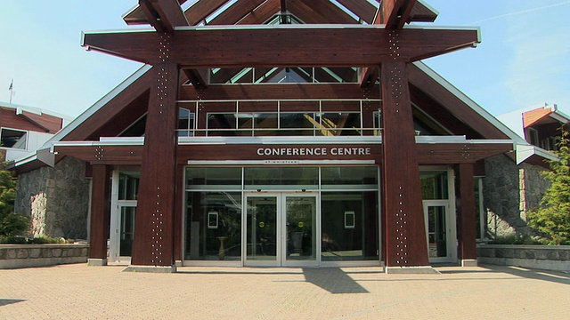 MS PAN Whistler会议中心，不列颠哥伦比亚省，加拿大视频下载