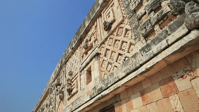 古玛雅遗址，尤卡坦，墨西哥视频下载
