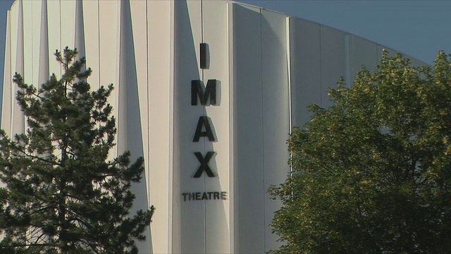 MS ZI CU Imax电影院大楼，公园，华盛顿，美国视频下载