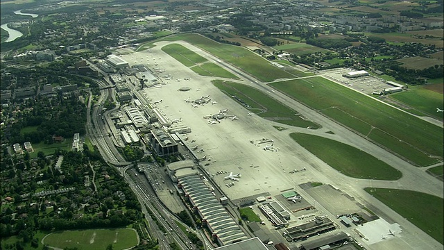 瑞士日内瓦航空机场视频下载