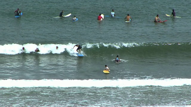 WS HA TD冲浪者在大西洋，拉巴特，摩洛哥视频下载