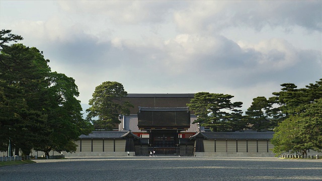 日本京都帝国公园的WS Kenreimon门视频下载
