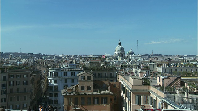 意大利罗马的WS HA景观视频素材