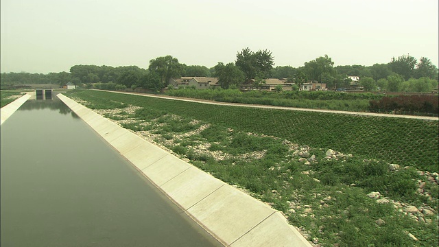 WS HA PAN运河郁郁葱葱，北京，中国视频下载