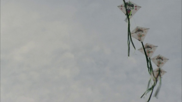小风筝在风中飞舞，中国上海视频下载