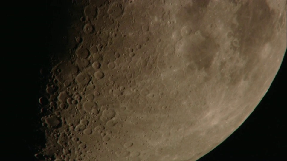 ECU月球表面视图/维也纳城，维也纳，奥地利视频下载