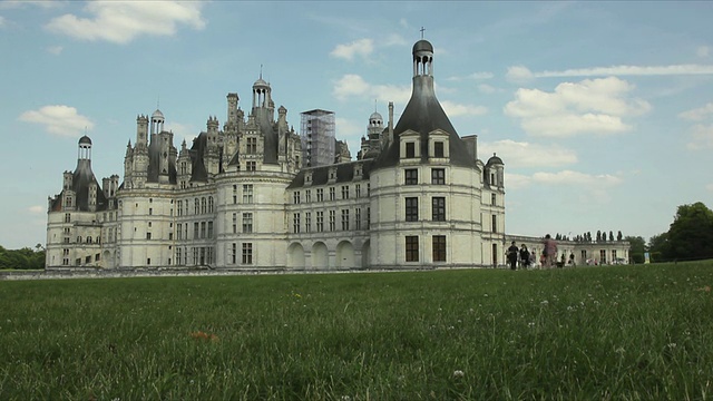 T/L WS Chateau de Chambord /卢瓦尔河谷，法国视频下载