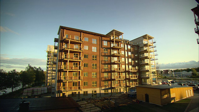 WS木质公寓在建/瑞典Vaxjo视频下载