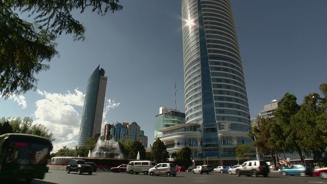 WS TD TU La Diana Circle /墨西哥城，墨西哥视频素材
