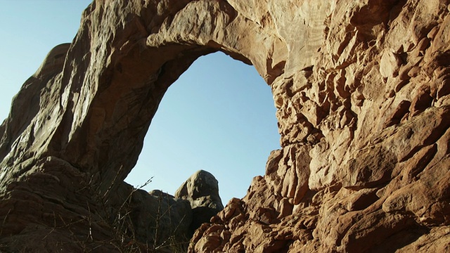 TU MS拱形岩层/拱门国家公园，摩押，犹他州，美国视频下载