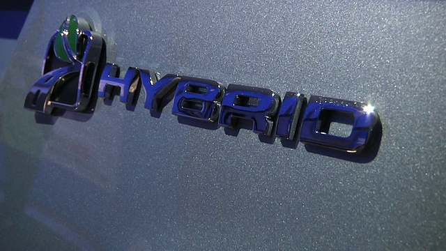 CU福特混合动力车在2010年底特律车展/美国密歇根州底特律视频下载