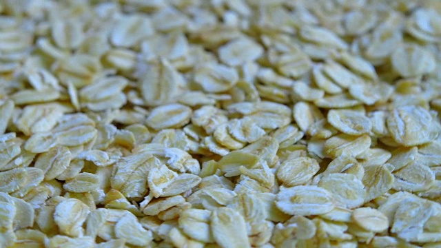 燕麦是营养食品视频素材