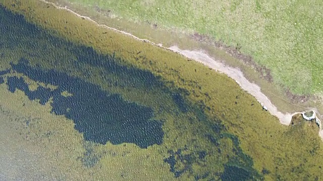 英国Cuckmere河的无人机拍摄视频下载