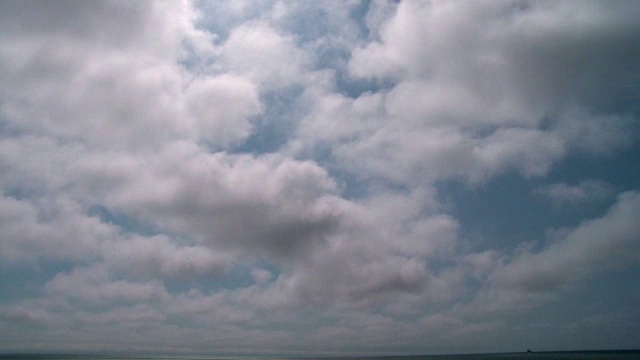 延时:云在天空中移动视频素材