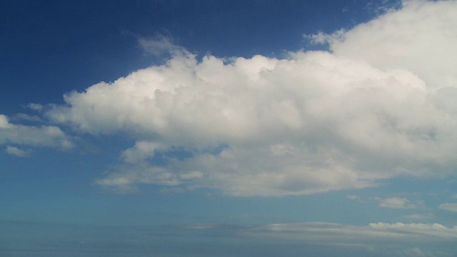 延时:天空中的云视频素材