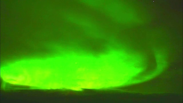 格陵兰岛的极光视频下载