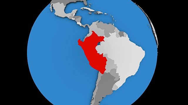 全球政治格局中的秘鲁视频下载