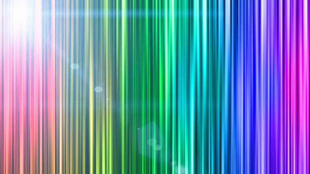 光谱彩色摇摆幕波设计背景。视频素材