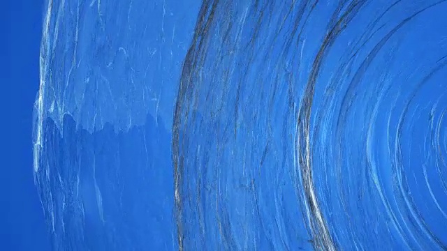 动画美丽的清水漩涡，漩涡或旋转的背景。视频素材