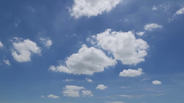 时间流逝天空和云在自然界视频下载