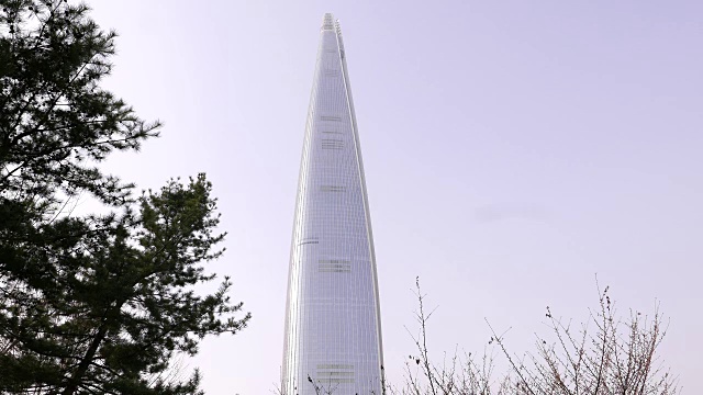 韩国首尔，乐天世界大厦视频下载