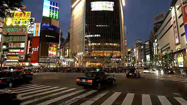 人,步行,日本,东京视频素材