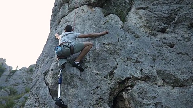 攀岩日视频素材
