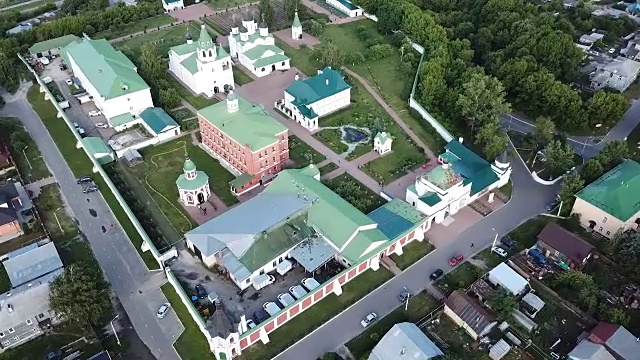 穆隆的Spaso-Preobrazhensky修道院视频下载