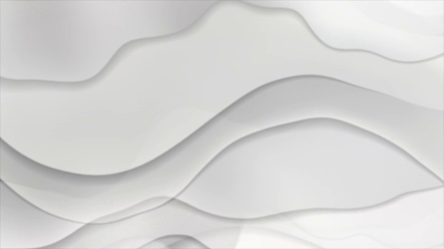 灰色液体抽象波视频动画视频素材
