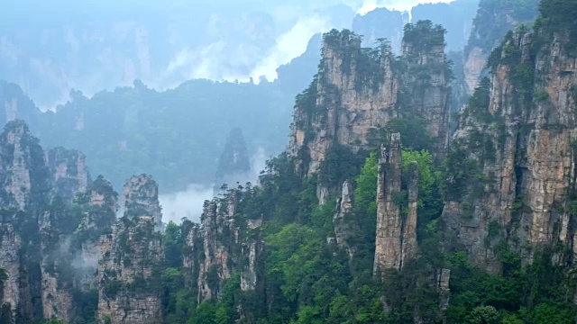 张家界的山,中国视频素材
