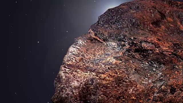 小行星视频素材