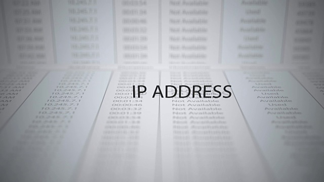 数字电影文本信息技术概念- IP地址视频下载